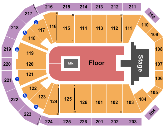 Maverik Center Bring Me The Horizon Seating Chart